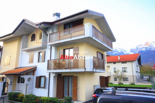 SANTA GIUSTINA. App. duplex 2 camere, no spese cond.