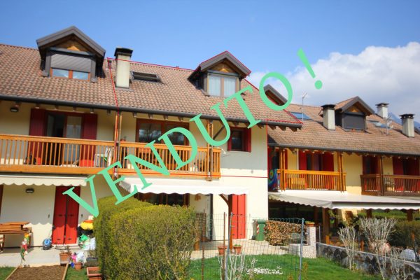 BELLUNO  Levego. Appartamento duplex 3 camere + giardino + garage doppio
