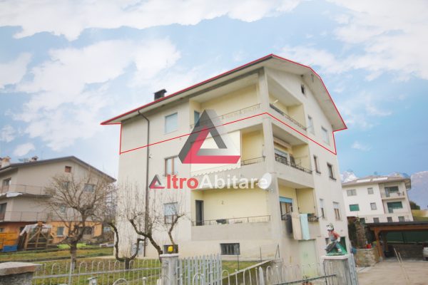 Appart. utlimo piano 3 camere, 1 bagno, termoautonomo, giardino